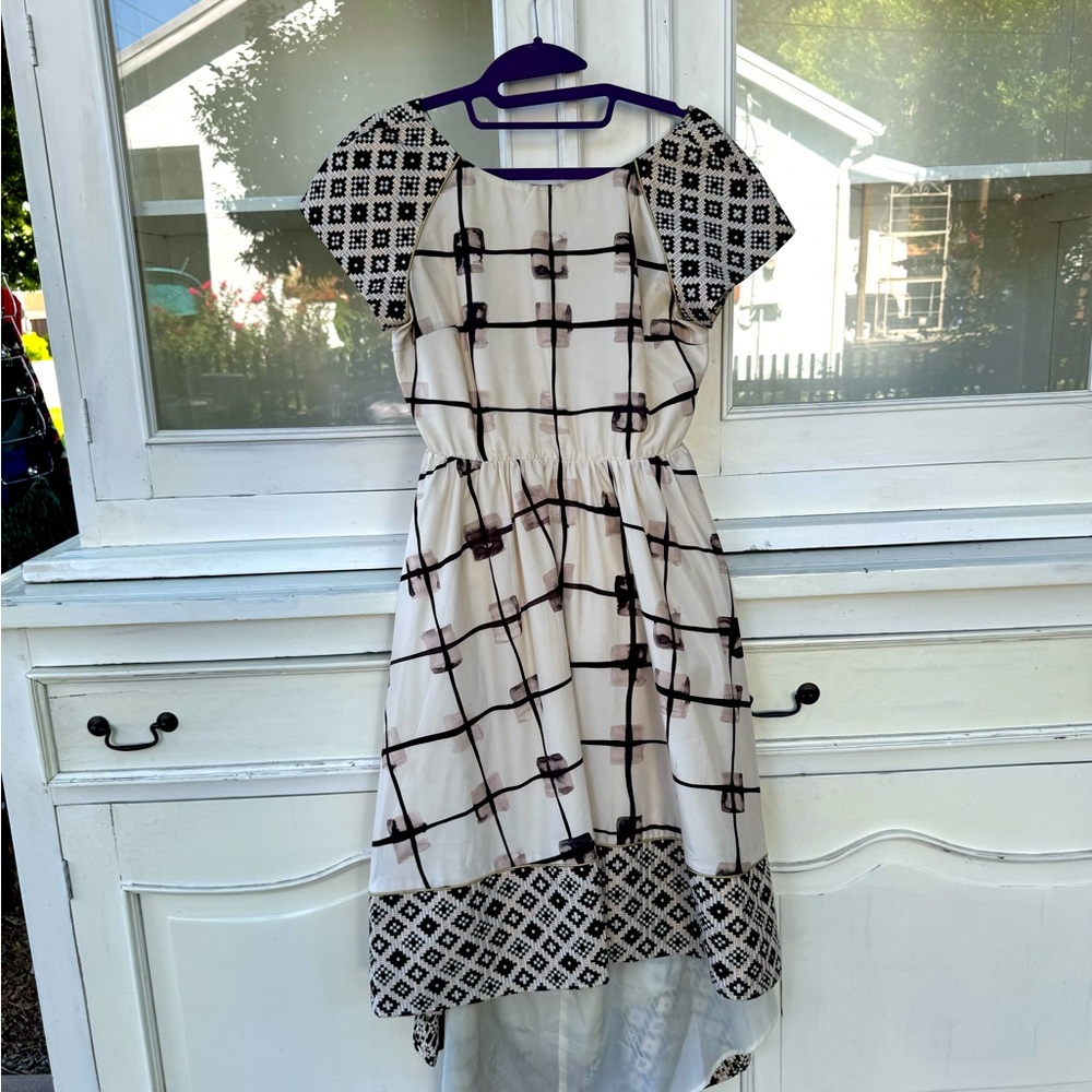 Asymmetrical Dress with open back